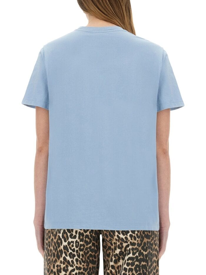 GANNI COTTON JERSEY T-SHIRT