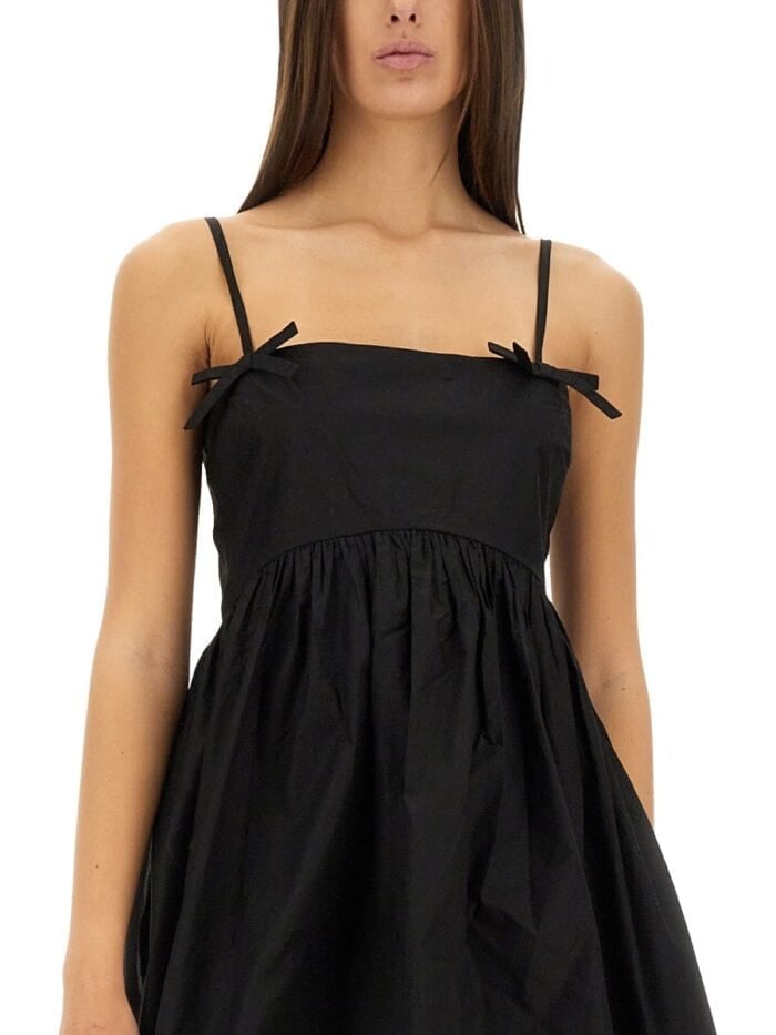 GANNI COTTON POPLIN DRESS