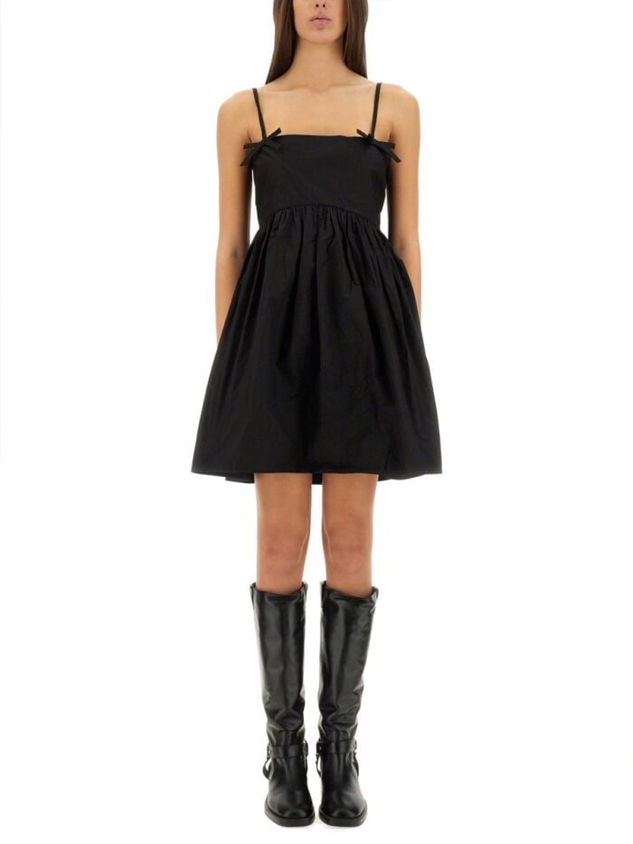 GANNI COTTON POPLIN DRESS