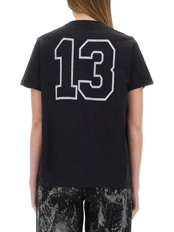 GANNI COTTON "WITCH" T-SHIRT