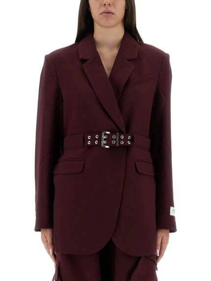 GANNI CREPE BLAZER
