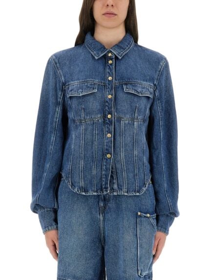 GANNI DENIM SHIRT
