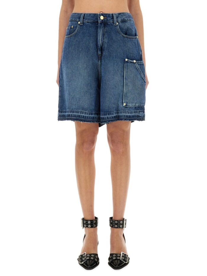 GANNI DENIM SHORTS
