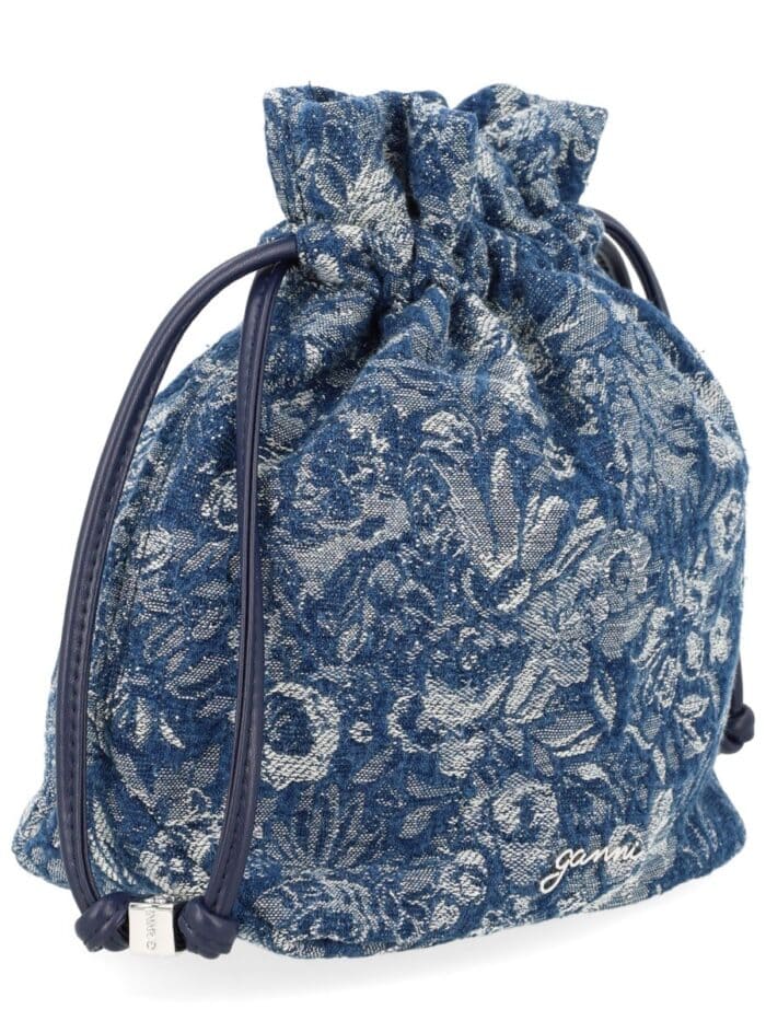 GANNI DENIM "TAPESTRY" BAG