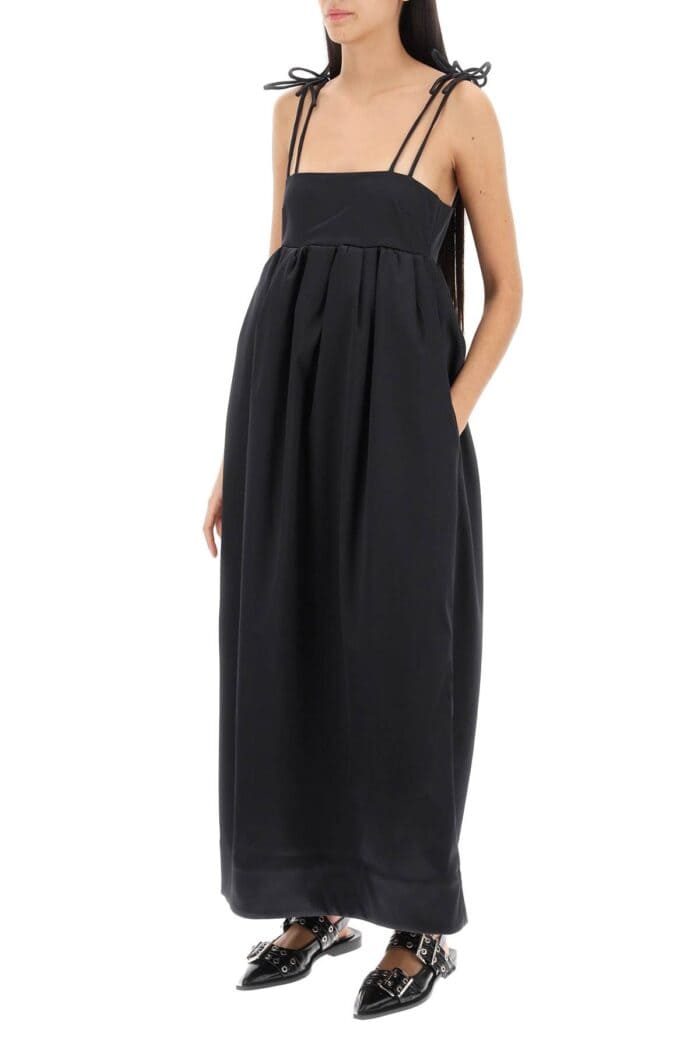 Ganni Duchesse Maxi Dress