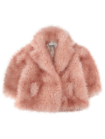 GANNI "FAUX FUR" COAT