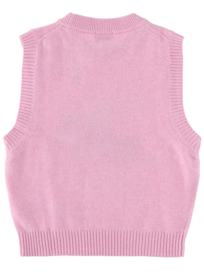 GANNI GILET CON GRAFICA