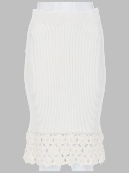 GANNI GONNA CON BORDO IN CROCHET
