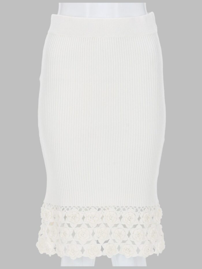 GANNI GONNA CON BORDO IN CROCHET