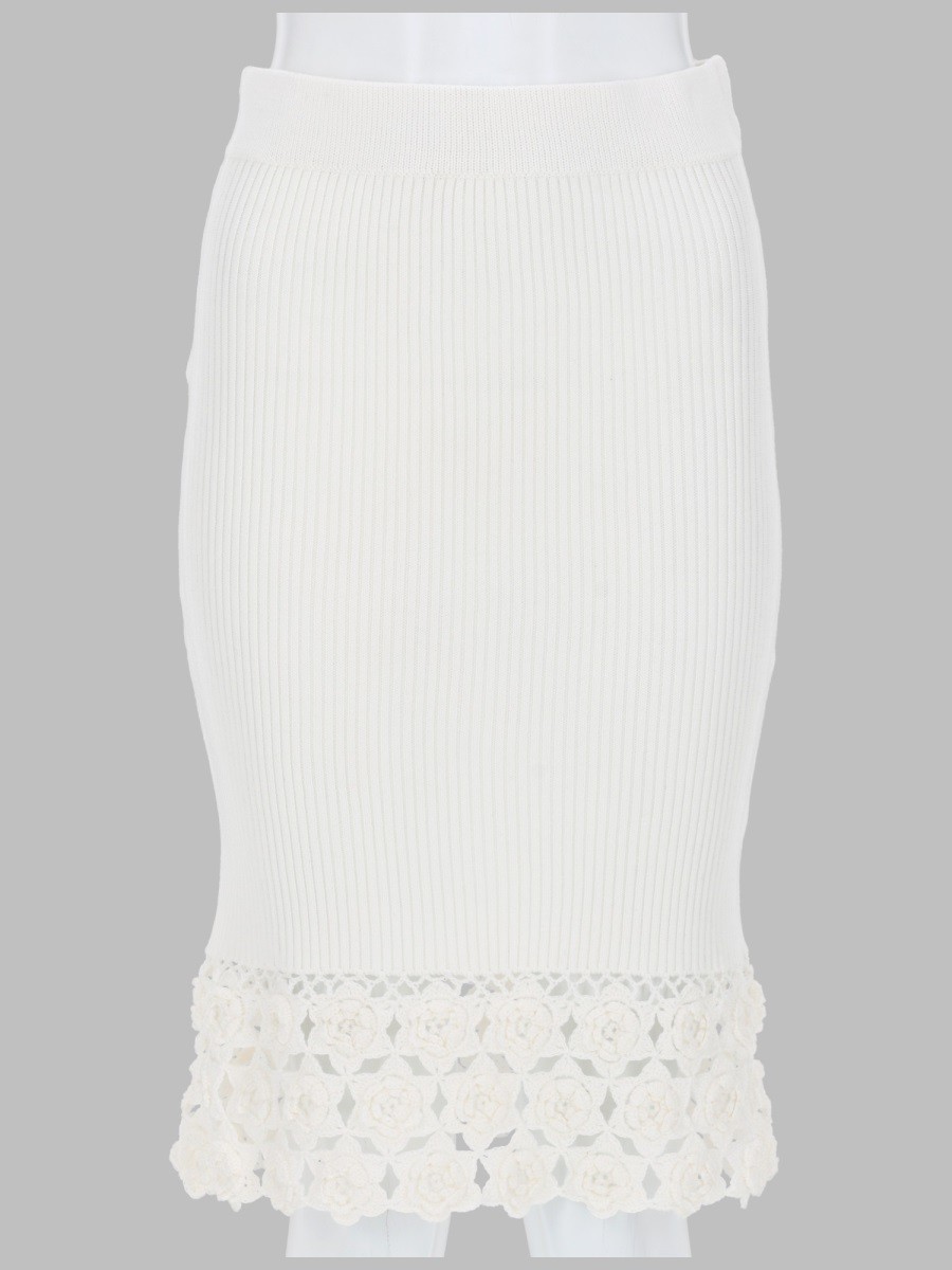 GANNI GONNA CON BORDO IN CROCHET