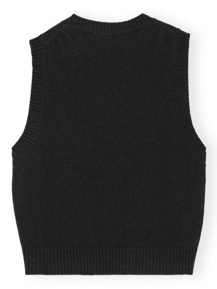 GANNI Graphic O-neck Vest