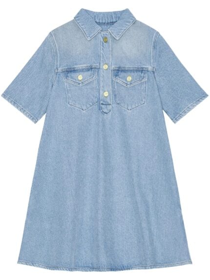 GANNI Heavy Denim Mini Dress