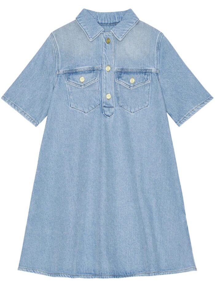 GANNI Heavy Denim Mini Dress