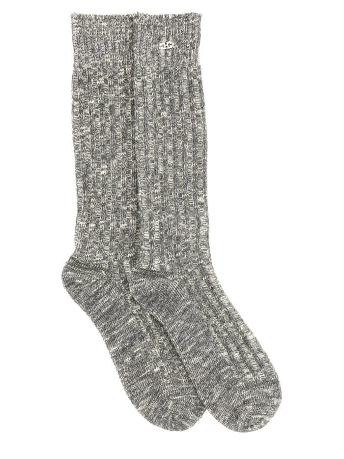 GANNI HIGH SOCKS.