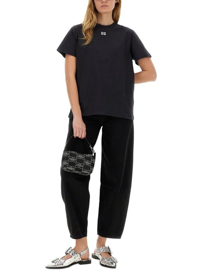 GANNI JERSEY T-SHIRT