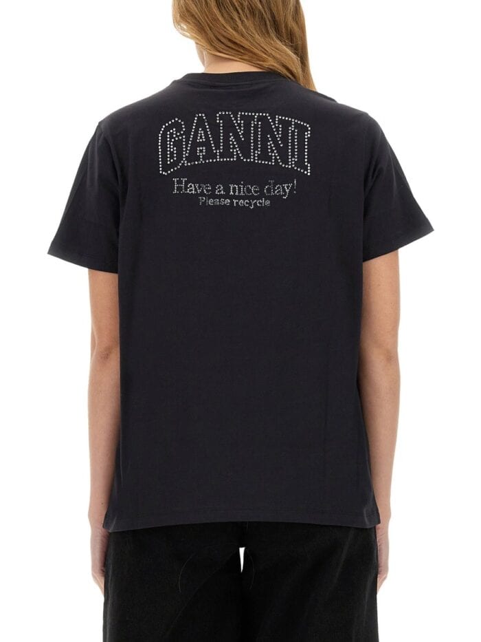 GANNI JERSEY T-SHIRT