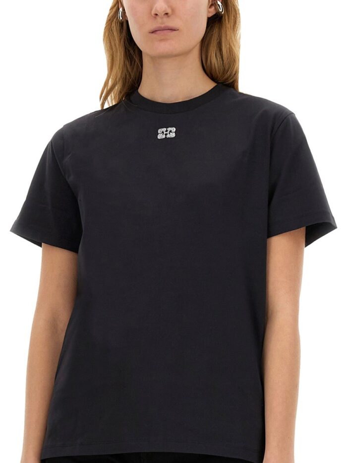 GANNI JERSEY T-SHIRT