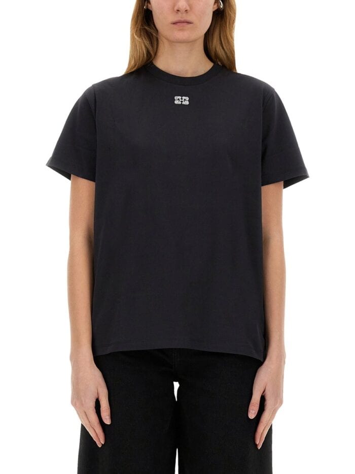 GANNI JERSEY T-SHIRT