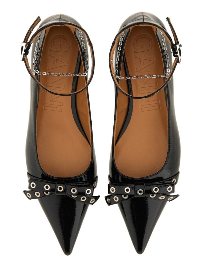 GANNI JEWEL BALLERINA