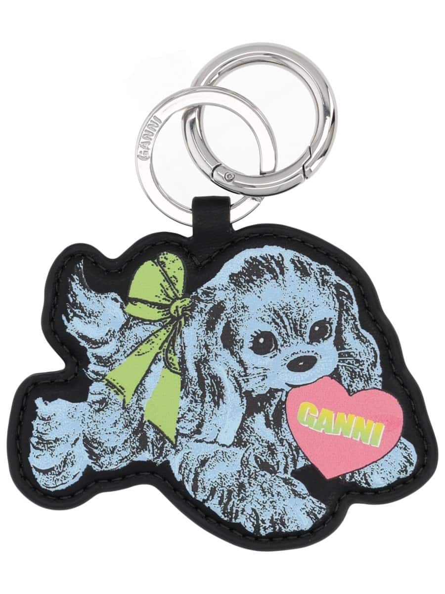 GANNI KEYCHAIN "DOG"