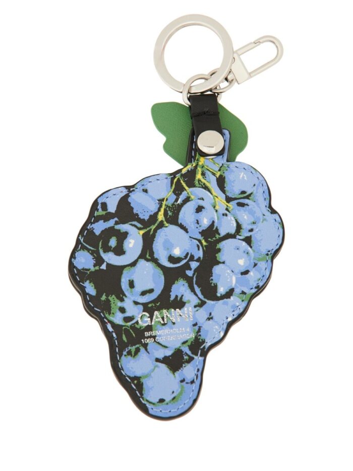 GANNI KEYCHAIN "GRAPE"