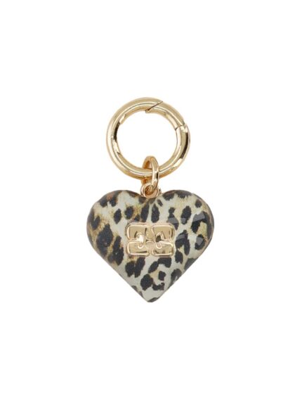 GANNI KEYCHAIN HEART