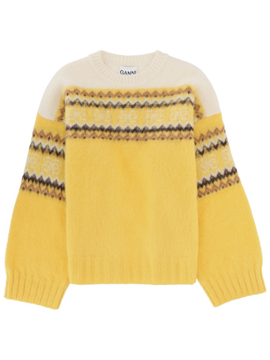 GANNI KNIT "INLAY"
