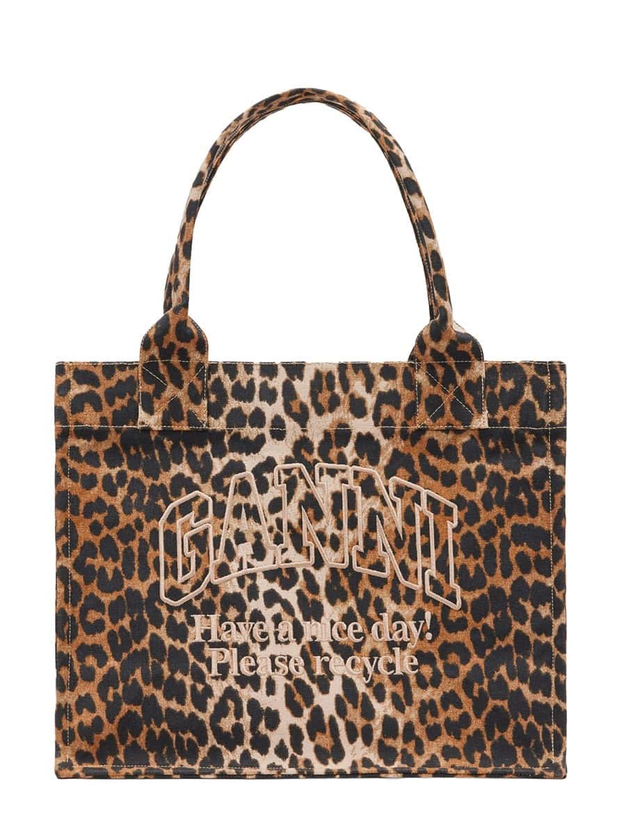 GANNI LARGE TOTE BAG