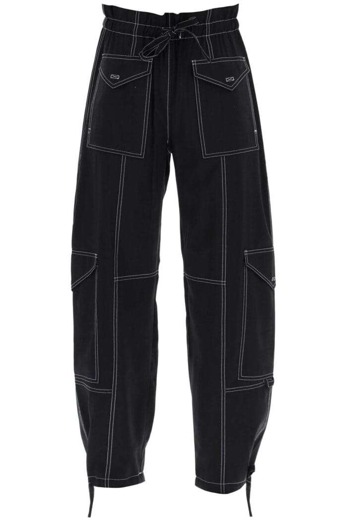 GANNI Light Slub Pants