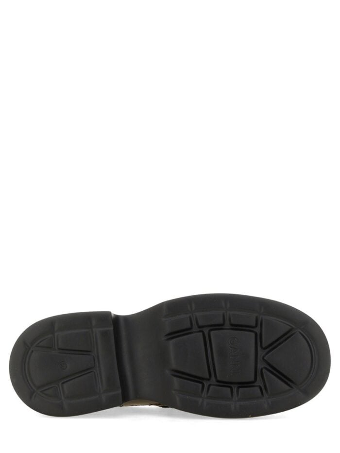 GANNI LOAFER WITH LOGO