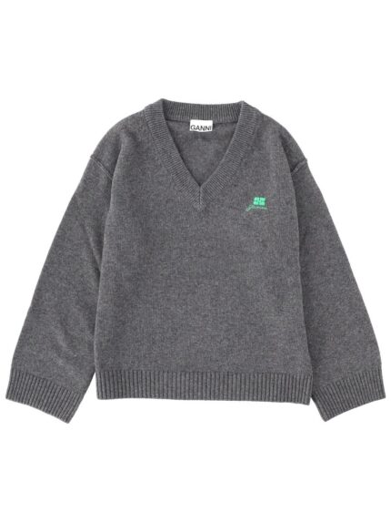 GANNI Logo Sweater