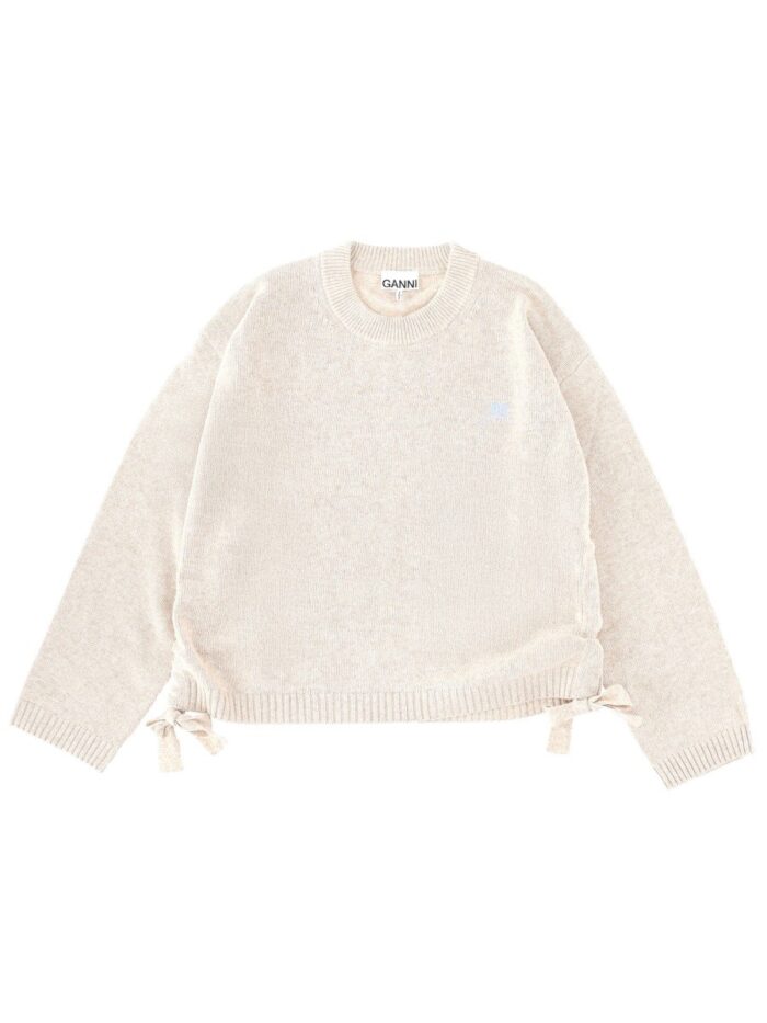 ganni logo sweater GANNI Logo Sweater
