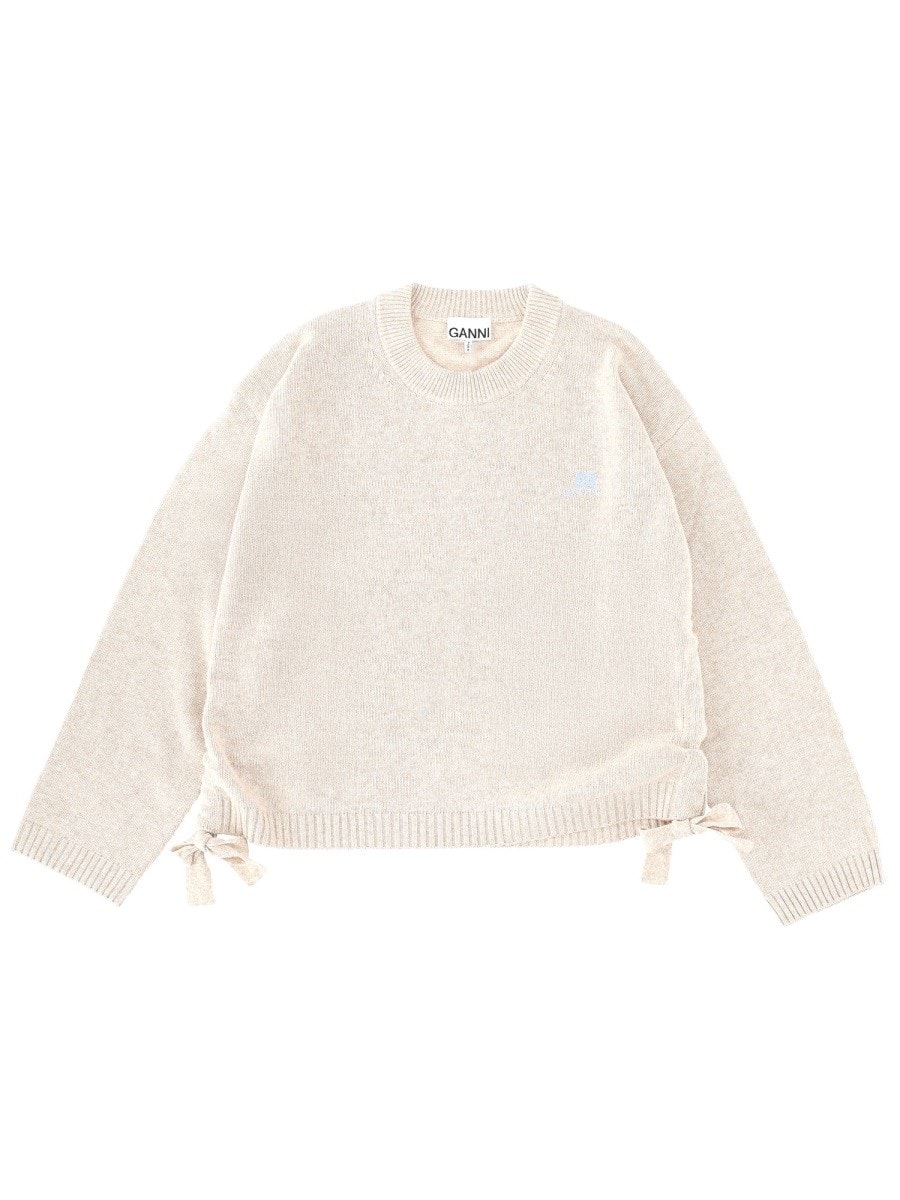 GANNI Logo Sweater