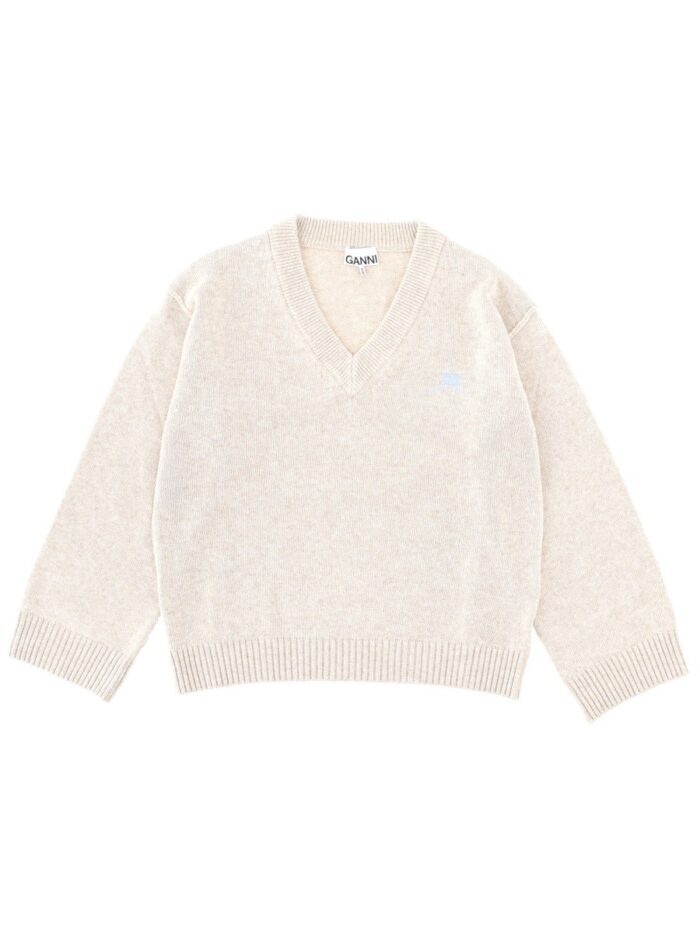 ganni logo sweater GANNI Logo Sweater