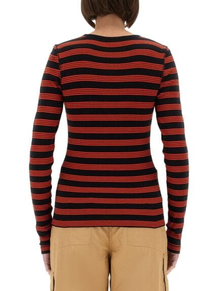 GANNI LONG-SLEEVED T-SHIRT