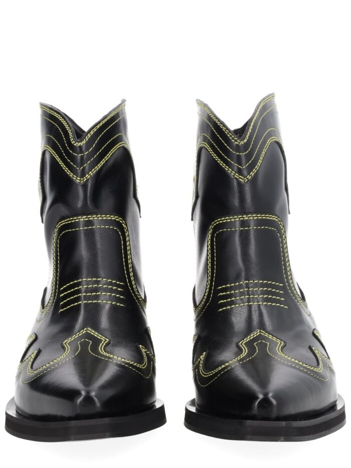 GANNI "LOW SHAFT" BOOT