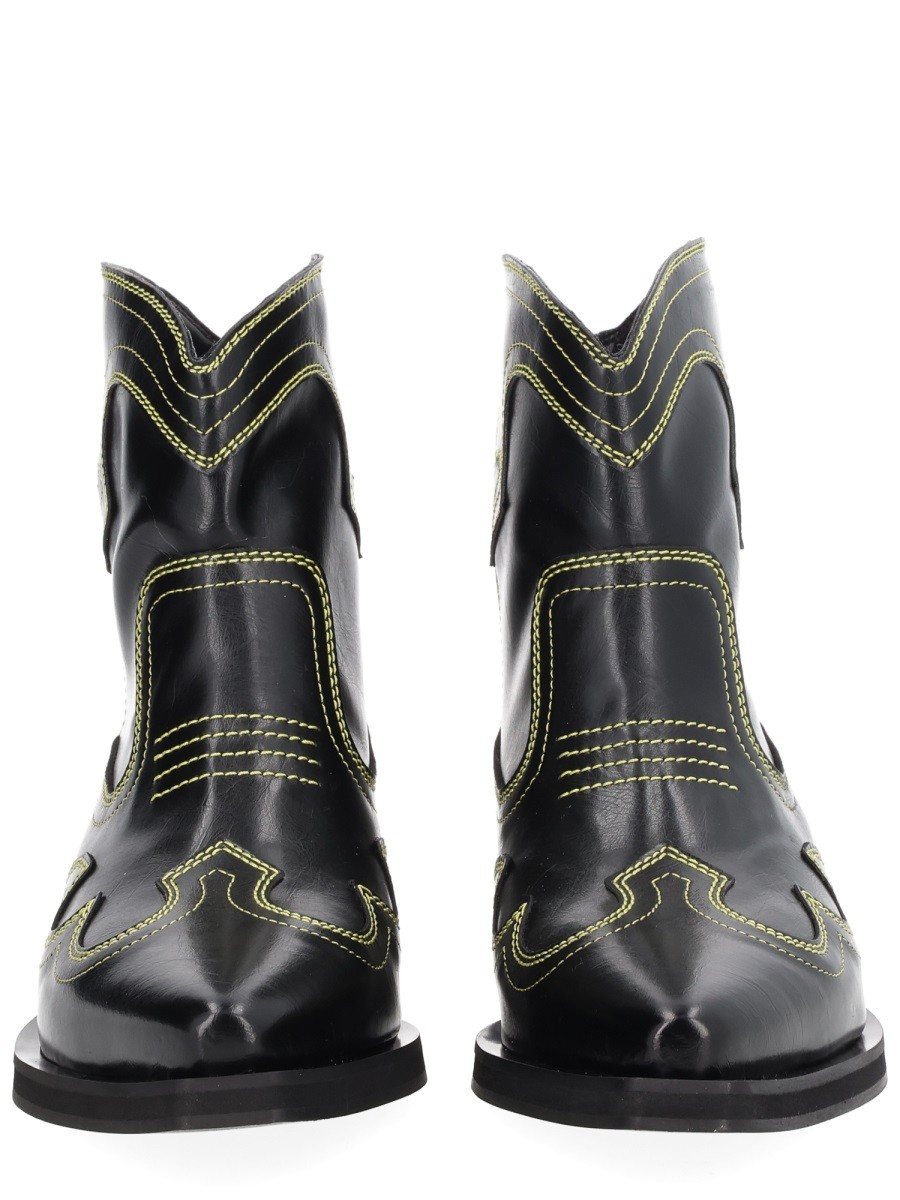GANNI "LOW SHAFT" BOOT