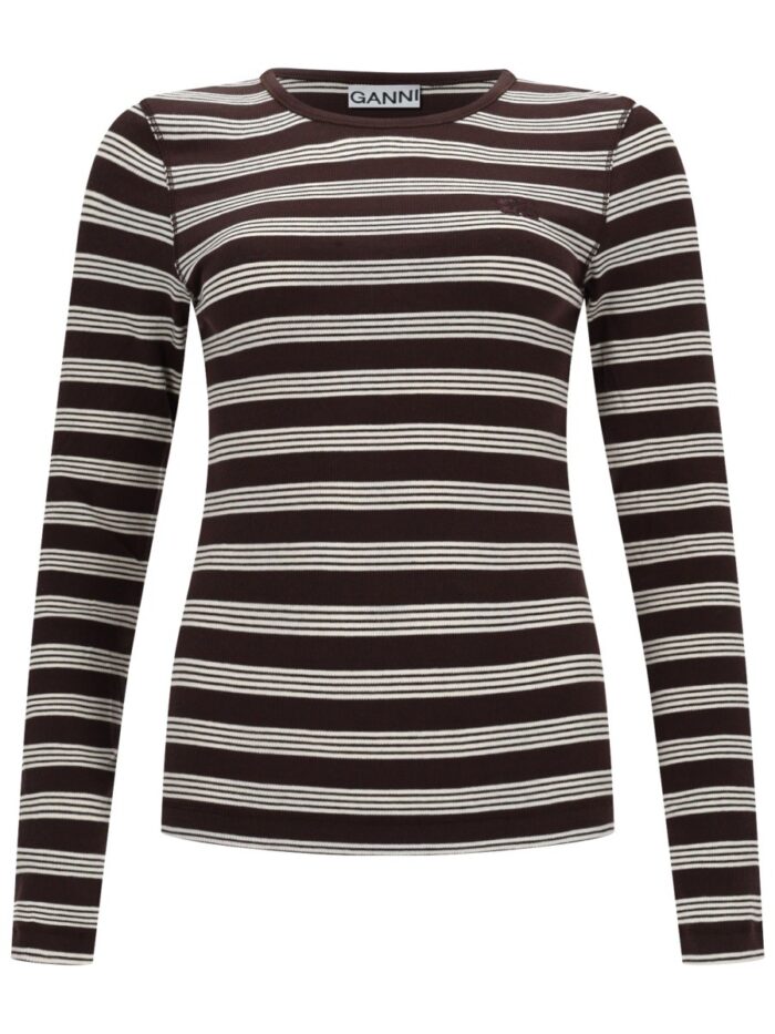 GANNI MAGLIA CON LOGO