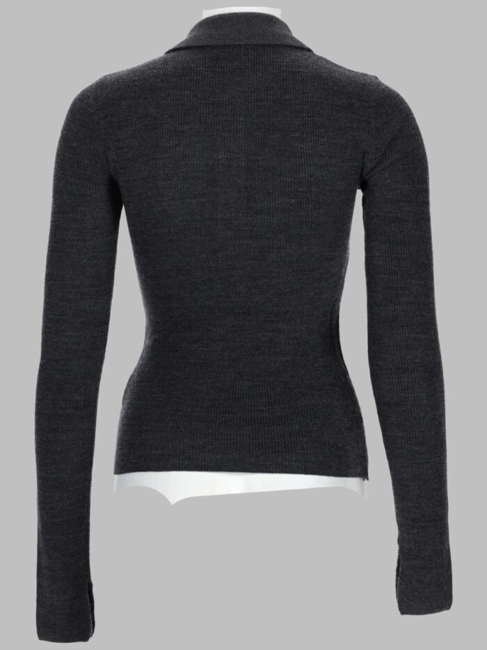 GANNI MAGLIA POLO A ROMBI