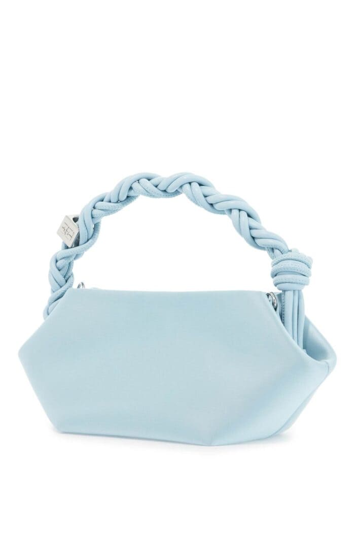 GANNI Mini Bou Satin Handbag