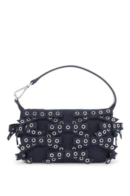 GANNI Mini Bow Eyelet Butterfly Bag