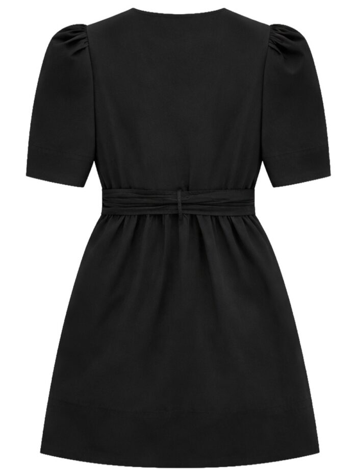 GANNI MINI DRESS WITH BOWS