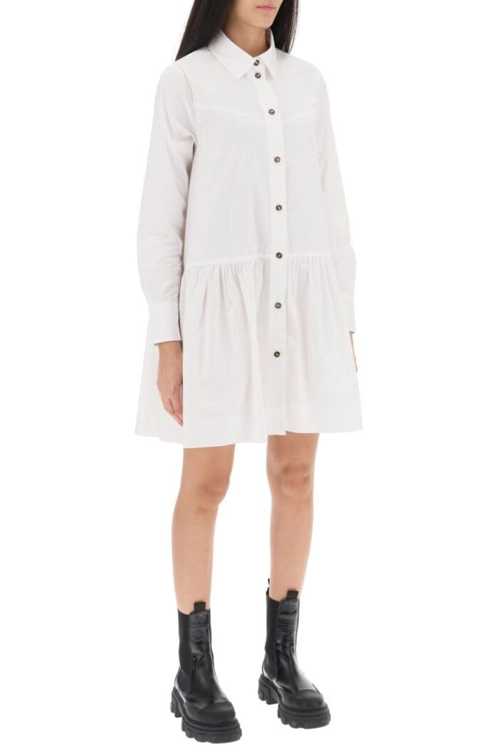 Ganni Mini Shirt Dress