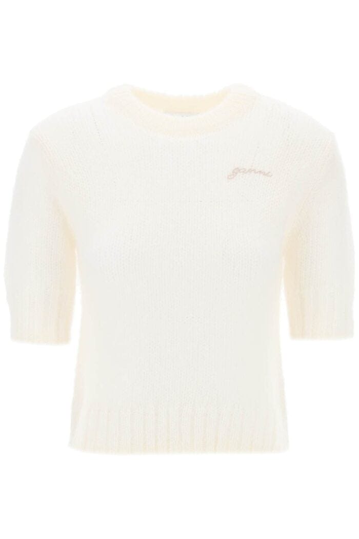 Ganni Mohair Pullover Sweater