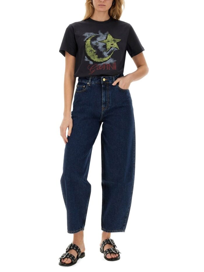 GANNI "MOONLIGHT" T-SHIRT