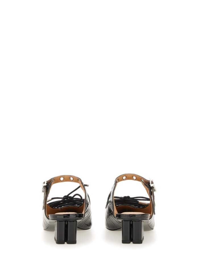 GANNI MULE LACE-UP