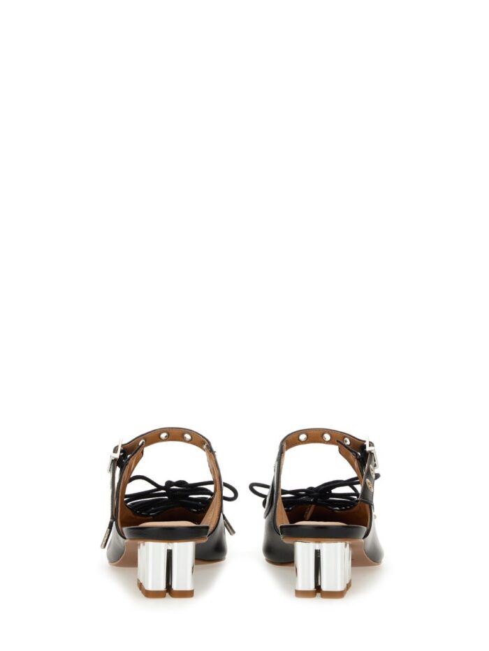 GANNI MULE LACE-UP