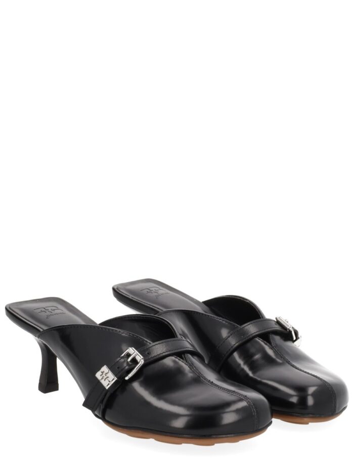 ganni mules with heels GANNI MULES WITH HEELS