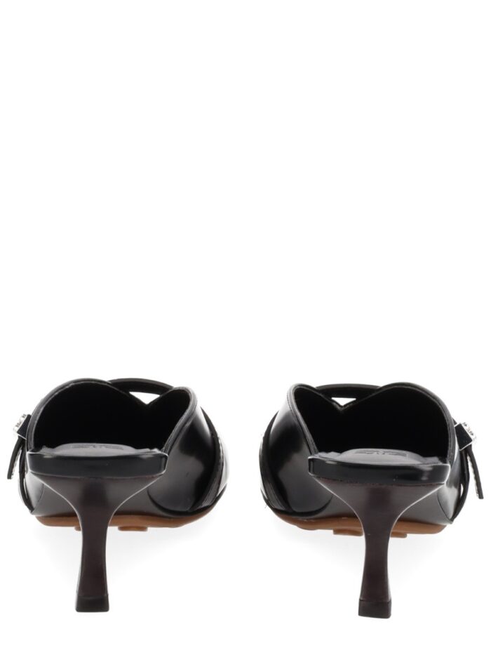 ganni mules with heels GANNI MULES WITH HEELS