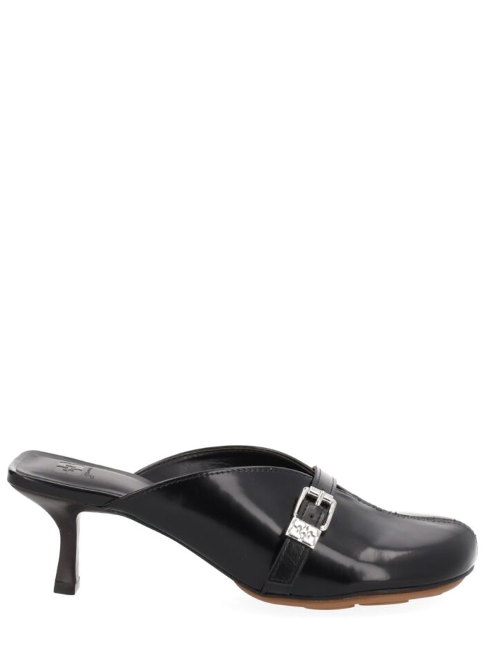 ganni mules with heels GANNI MULES WITH HEELS
